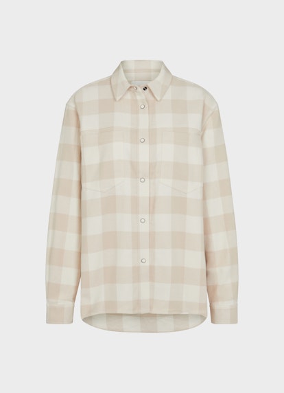 Loose Fit Jackets Shirt desert sand