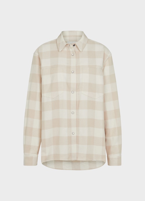 Loose Fit Jacken Shirt desert sand