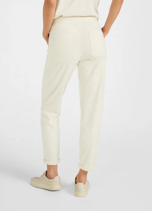 Coupe Casual Fit Pantalons Casual Fit - Sweatpants eggshell