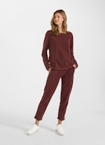 Coupe Casual Fit Pantalons Casual Fit - Sweatpants merlot