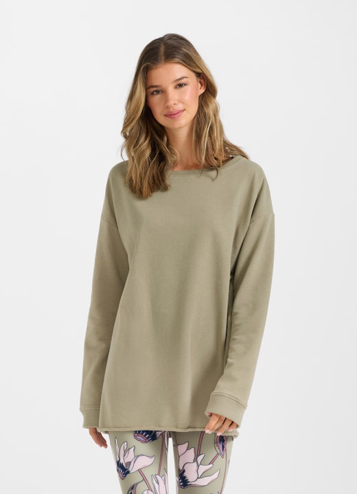 Coupe oversize Sweat-shirts Oversized - Sweat-shirt olive