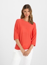 Regular Fit Knitwear Doubleface - Pullover poppy red