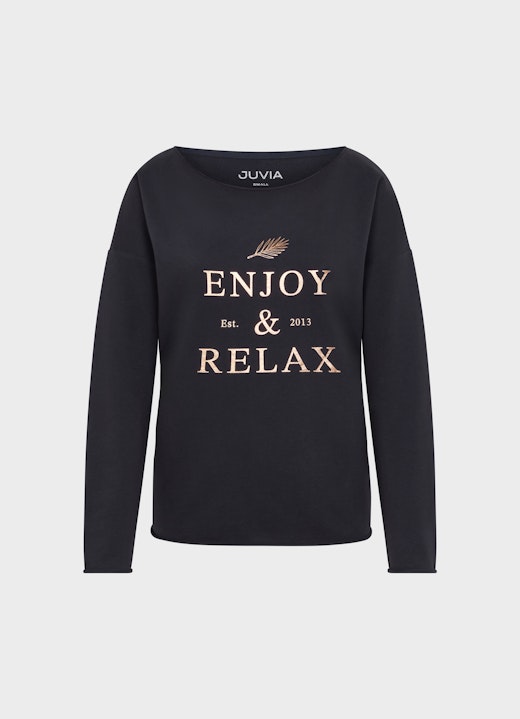 Loose Fit Sweatshirts Sweatshirt navy