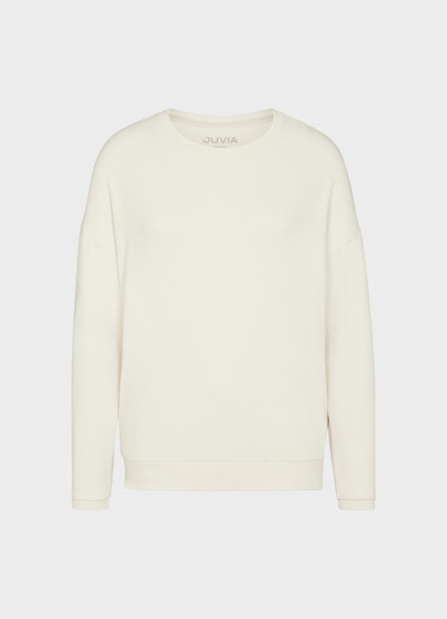 Coupe Regular Fit Sweat-shirts Vêtements de nuit - Sweat eggshell