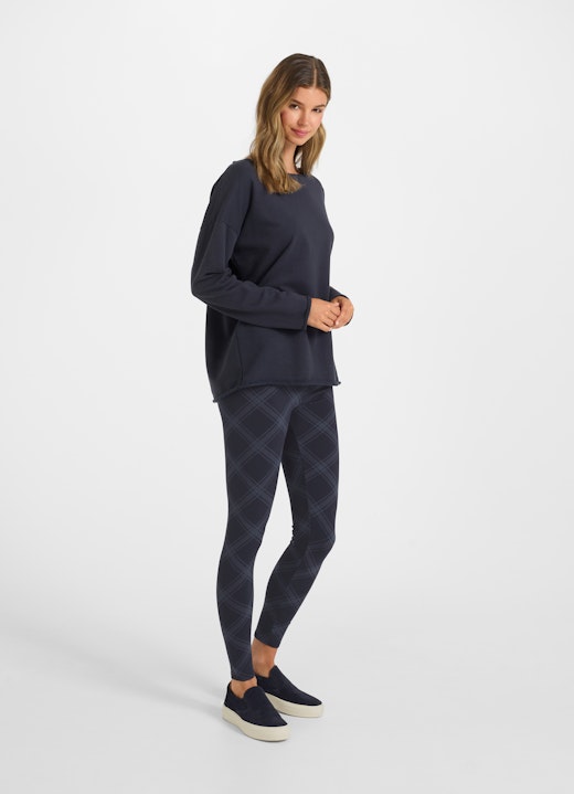 Coupe Slim Fit Pantalons Leggings navy