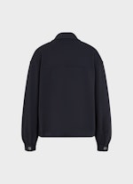 Loose Fit Jackets Fleece Jacket navy