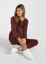 Casual Fit Hosen Casual Fit - Sweatpants merlot