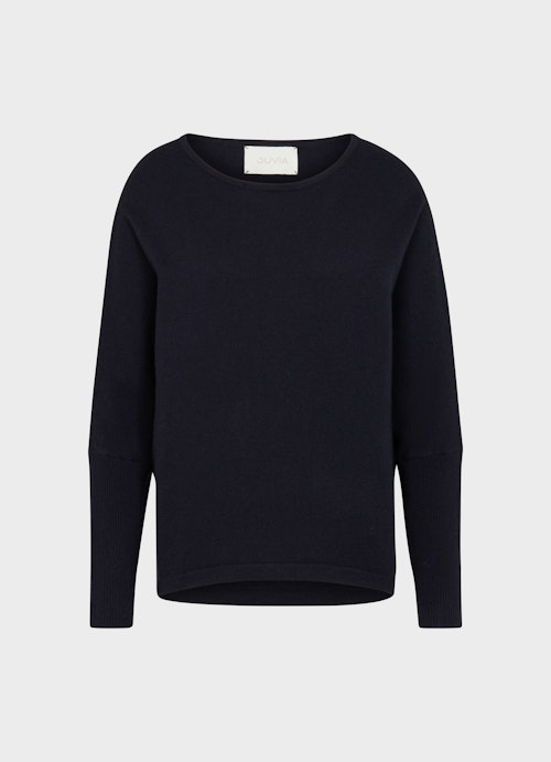 Coupe Casual Fit Maille Cashmere Blend - Pulls navy