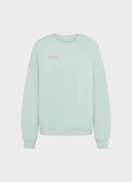 Loose Fit Sweatshirts Oversized - Sweatshirt jade