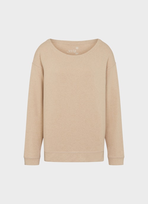 Coupe Regular Fit Sweat-shirts Vêtements de nuit - Sweat camel melange