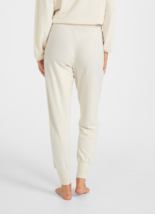 Regular Fit Hosen Nightwear - Hose eggshell