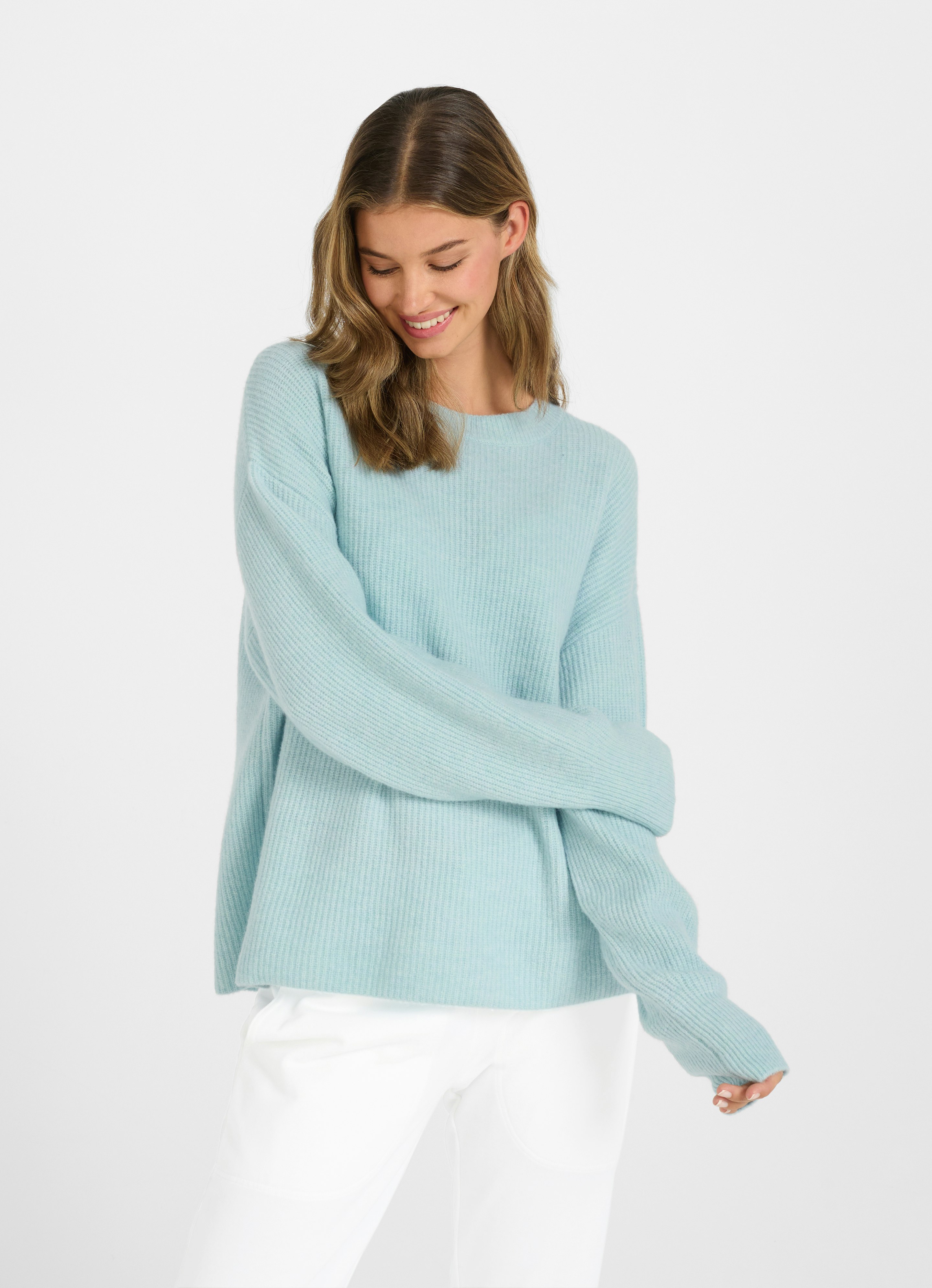 トップス Fancy Cashmere Blend Pullover 週末価格】 fancy cashmere blend pullover