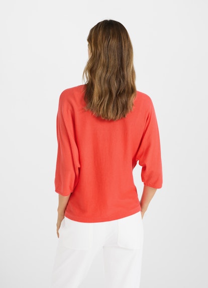 Regular Fit Knitwear Doubleface - Pullover poppy red