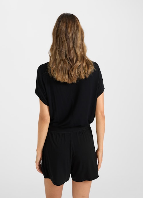 Regular Fit Nightwear Nightwear - Shorts black