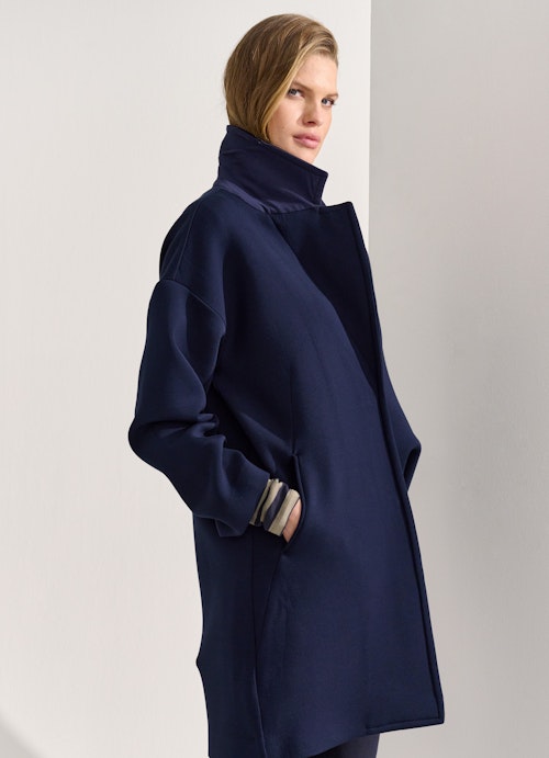 Oversized Fit Coats Coat navy