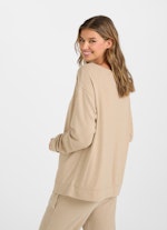 Regular Fit Sweatshirts Nightwear - Sweater camel melange