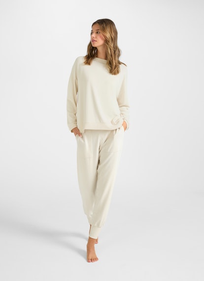 Regular Fit Hosen Nightwear - Hose eggshell