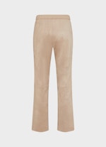 Boot Cut Pants Tech Velours -Bootcut Trousers desert sand