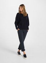 Coupe Casual Fit Maille Cashmere Blend - Pulls navy