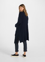 Regular Fit Strick Cashmere Blend - Cardigan navy