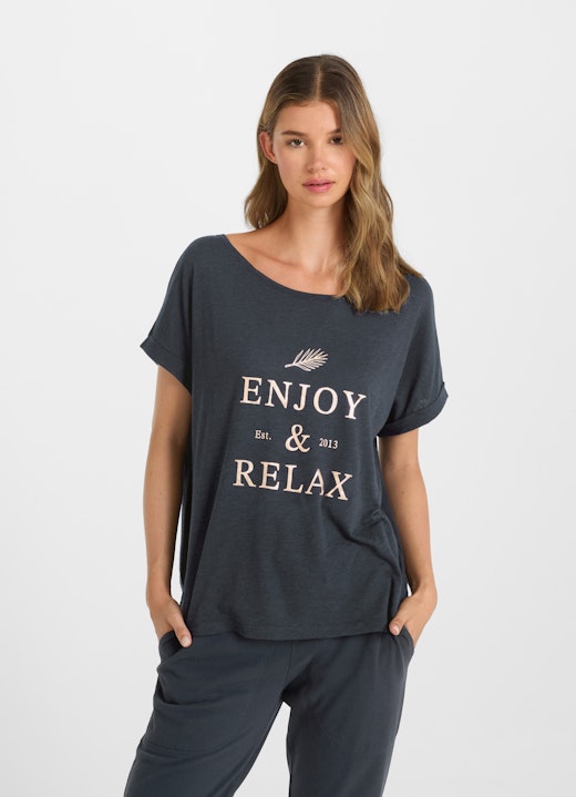 Boxy Fit T-Shirts Boxy - T-shirt navy