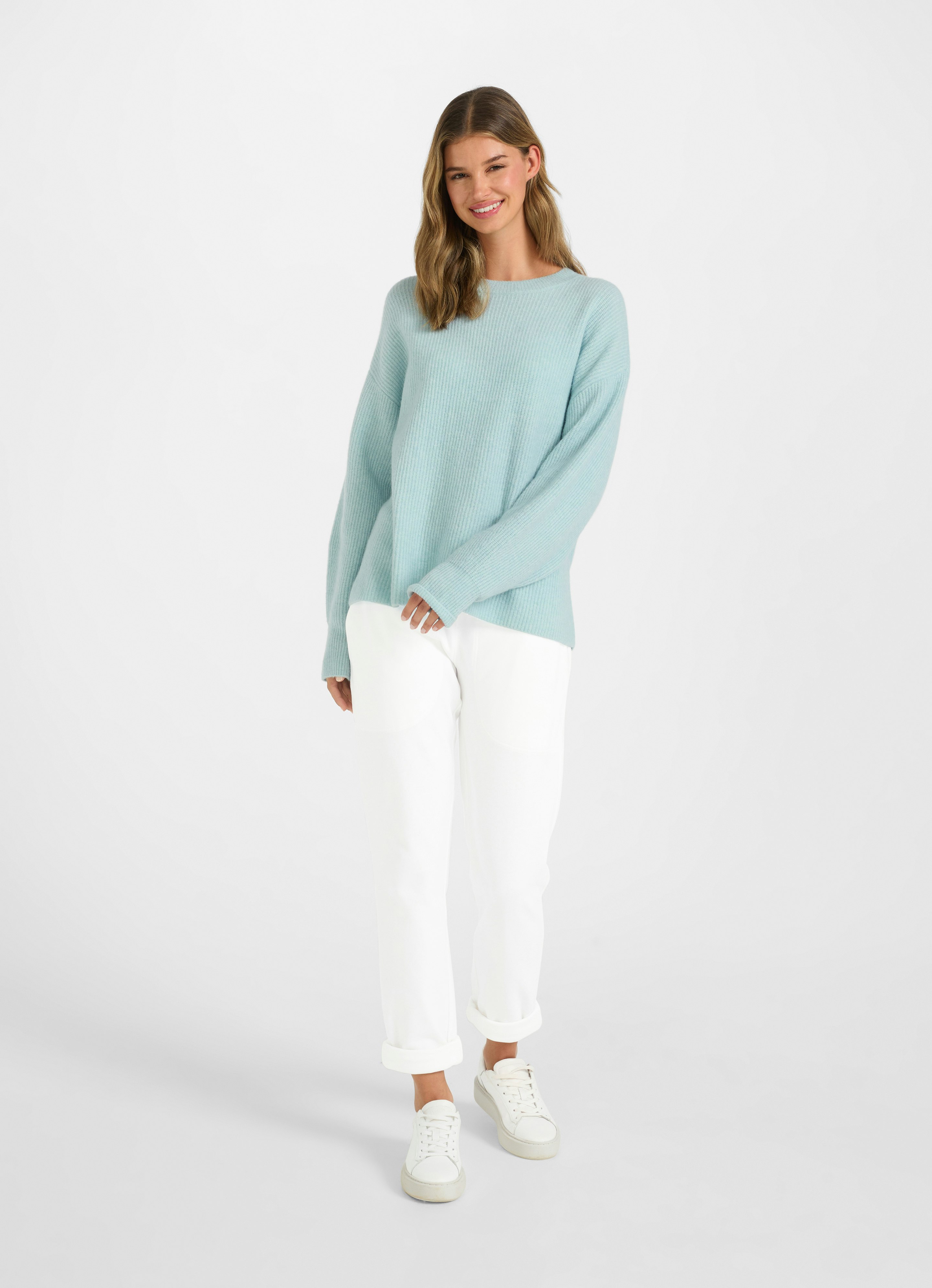 Blue Cashmere Blend - Pullover Bella | Buy Knitwear online