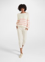 Regular Fit Strick Strick - Pullover eggshell