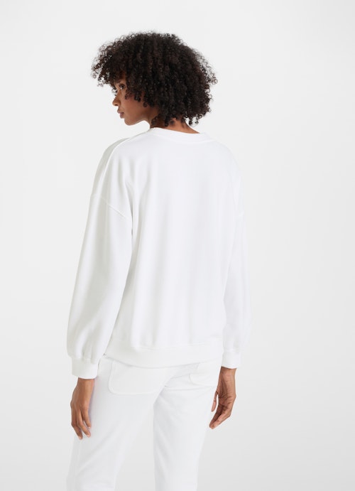 Coupe oversize Sweat-shirts Sweat-shirt à manches bouffantes white