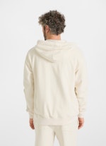 Regular Fit Jacken Hoodie - Sweatjacke eggshell