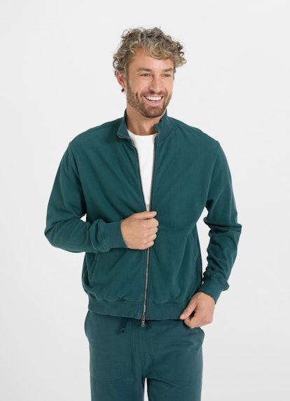 Regular Fit Jacken Sweatjacke pineneedle