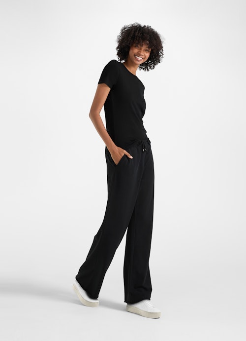Wide Leg Hosen Wide Leg Fit - Sweatpants black