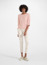 Oversized Fit Strick Cashmere Blend - Pullover pale pink