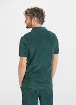 Regular Fit T-Shirts Frottee - Poloshirt pineneedle