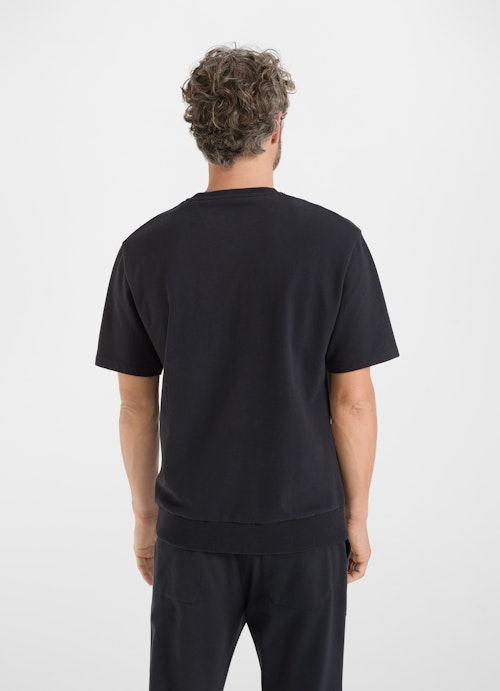 Casual Fit Sweater Kurzarm -  Sweater navy