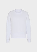 Loose Fit Sweatshirts Sweatshirt white