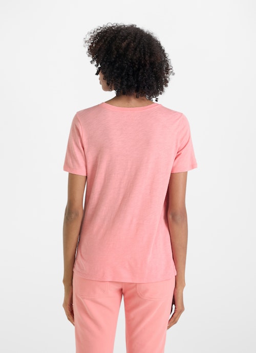 Regular Fit T-shirts T-Shirt fresh salmon