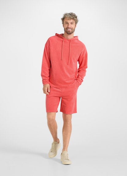 Slim Fit Shorts Frottee - Shorts fiery pink