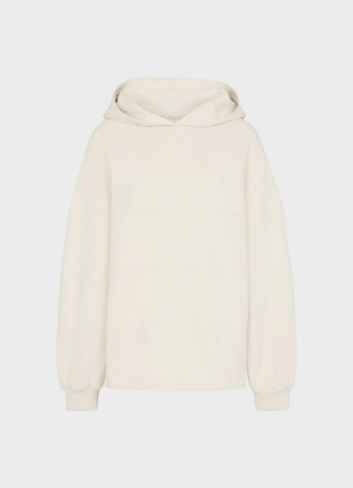 Oversized Fit Sweatshirts Hoodie almond milk