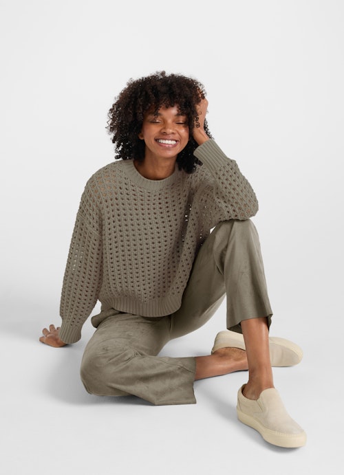 Casual Fit Sweaters Curly knit - Sweater moon rock