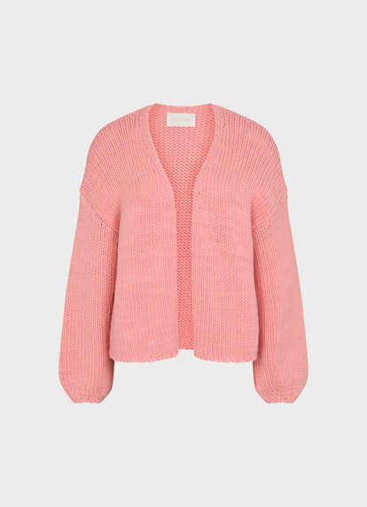 Loose Fit Strick Strick - Cardigan fresh salmon