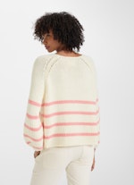 Regular Fit Strick Strick - Pullover eggshell