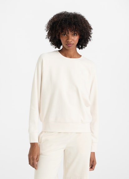 Loose Fit Sweatshirts Sweatshirt eggshell