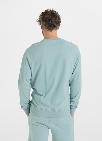 Casual Fit Sweater Sweatshirt slate green