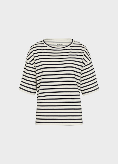 Loose Fit T-Shirts T-Shirt eggshell-navy