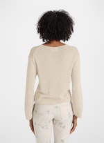 Regular Fit Pullover Viskose Blend - Sweater almond milk