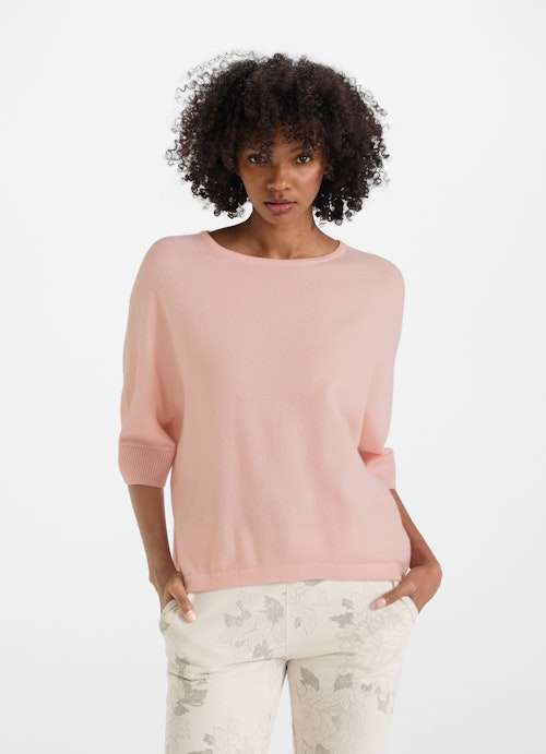 Oversized Fit Knitwear Cashmere Blend - Pullover pale pink