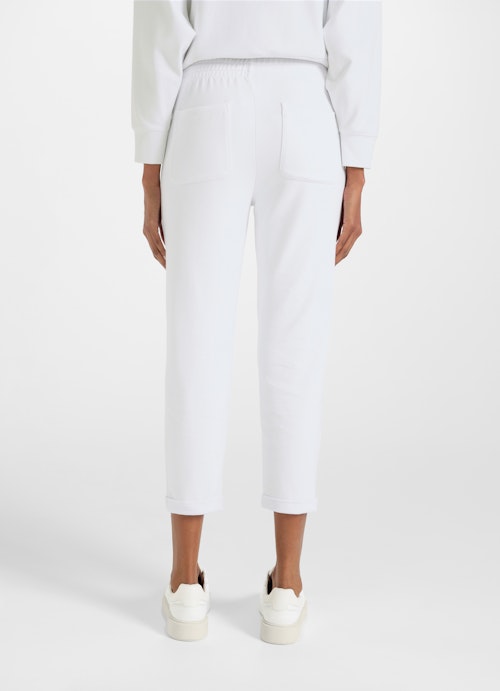 Casual Fit Hosen Casual Fit - Sweatpants white