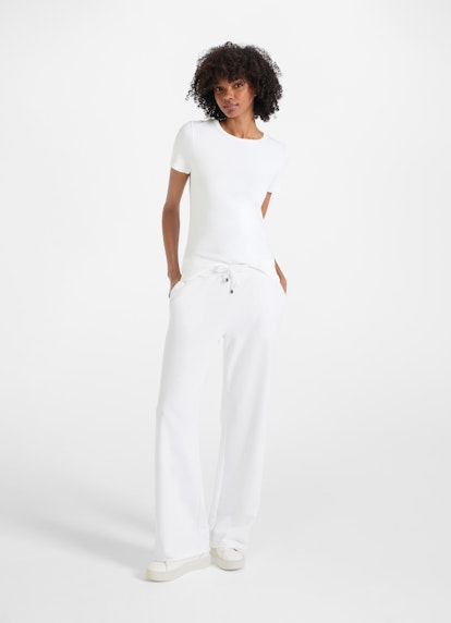 Wide Leg Fit Hosen Wide Leg Fit - Sweatpants white