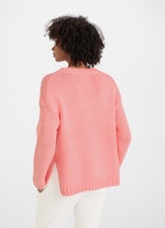 Casual Fit Strick Strick - Pullover fresh salmon