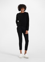 Oversized Fit Knitwear Cashmere Blend - Pullover black